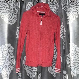 le zip up sweater hoodie